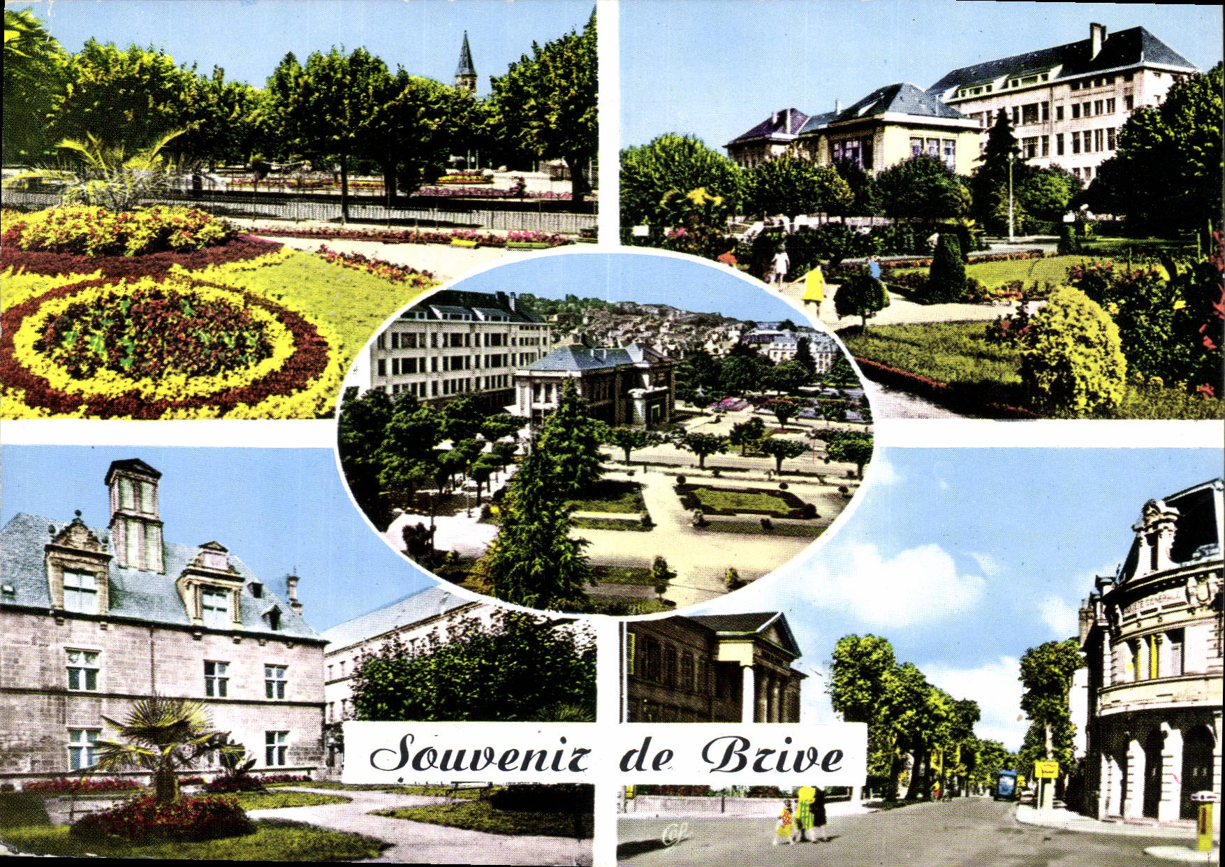 CPM Souvenir de Brive 