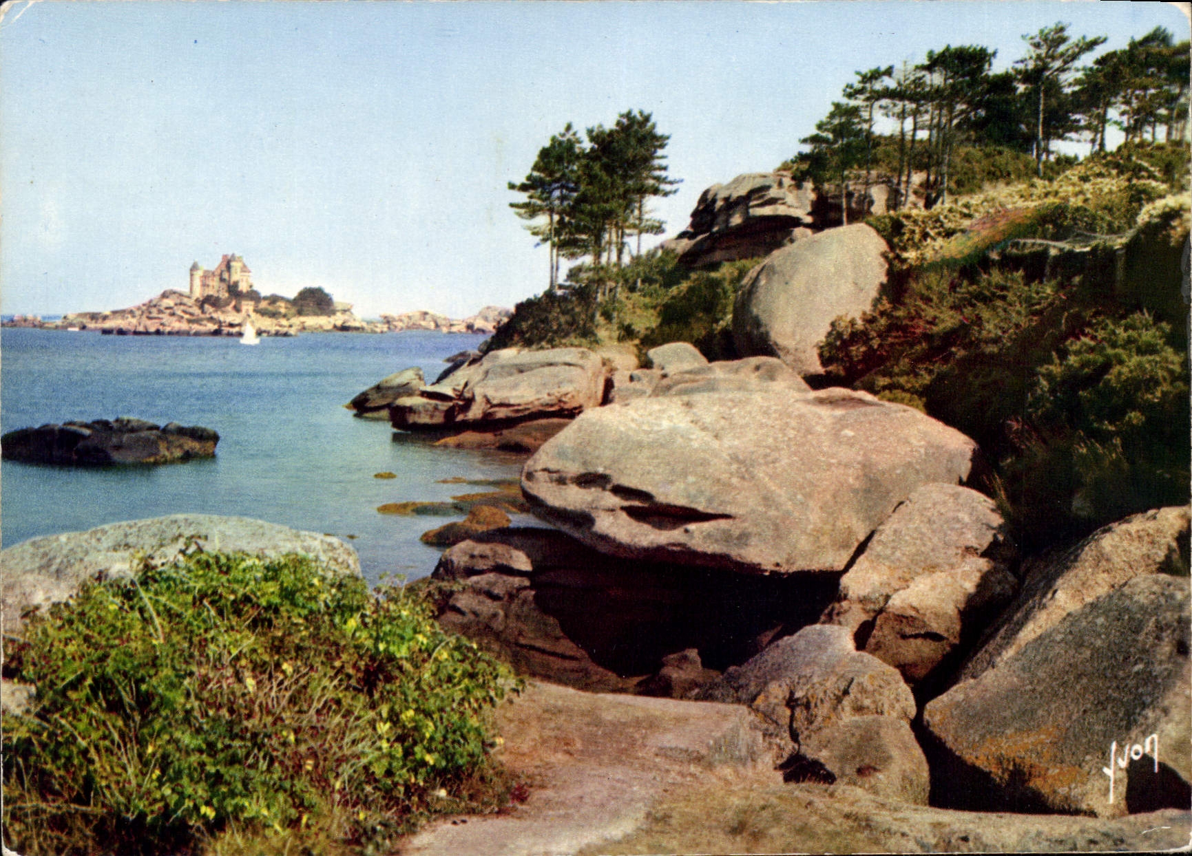 La Côte de Granit — Ploumanac'h-en-Perros-Guirec — Éditions d'Art Yvon