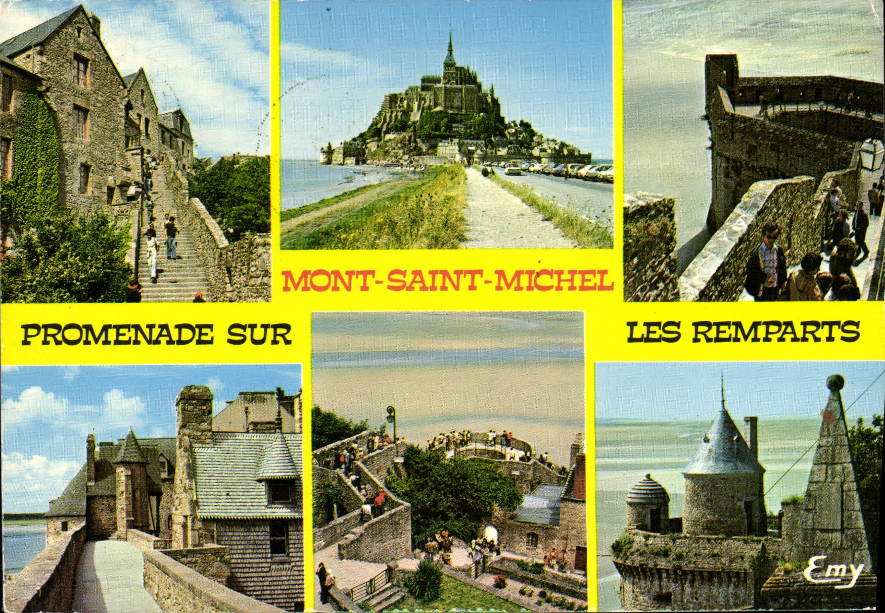 CPM Le Mont Saint Michel Manche Merveille de l'Occident 