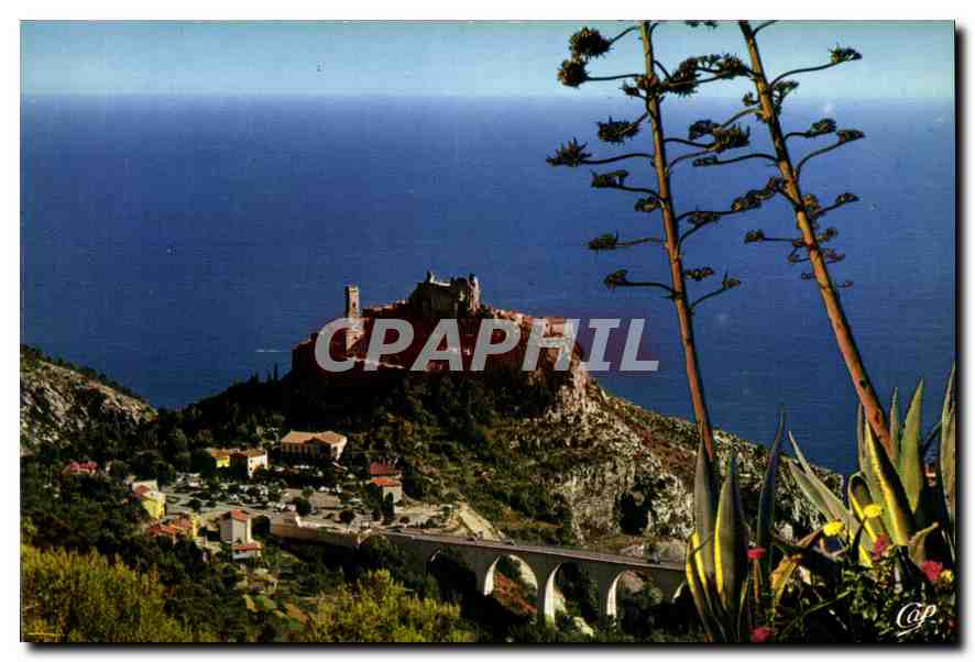 Eze — Véritable nid d'aigle à 472 m. d'Alt. — Éditions CAP, Nice