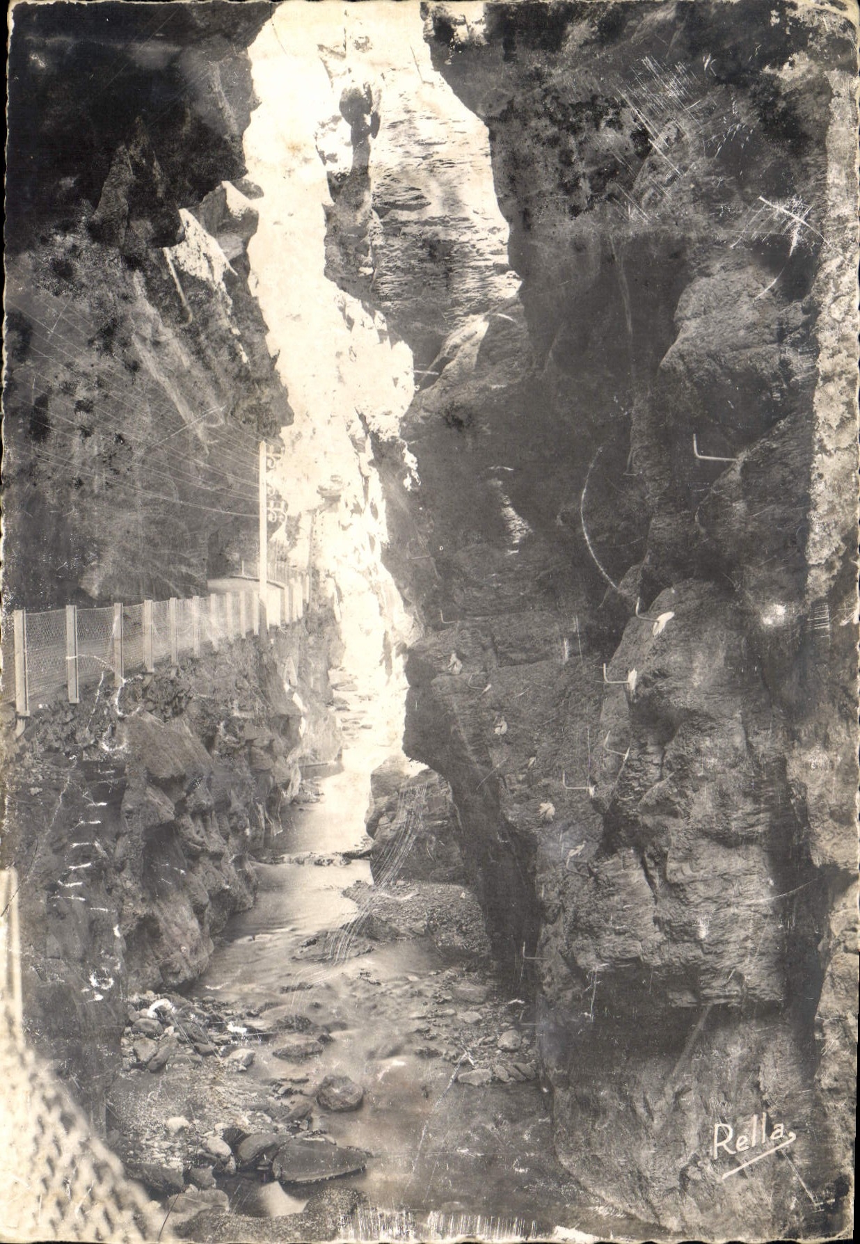 CPM Les Alpes Maritimes Les Gorges du Cians La Grande Clue 