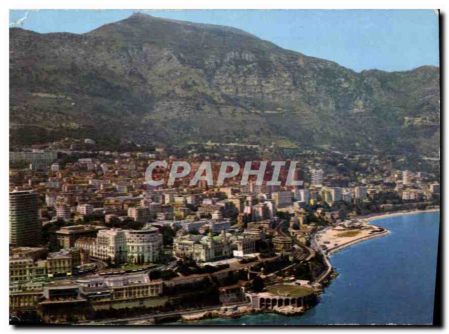 Vue générale de Monte-Carlo — Principauté de Monaco — Éditeur CF. 0105