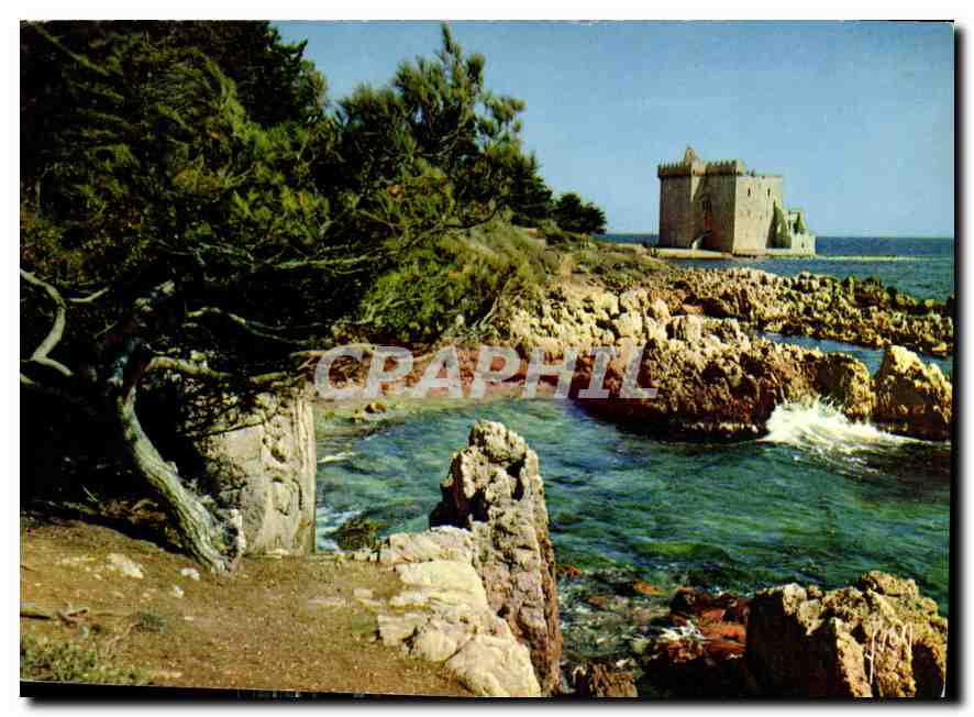 Château fortifié de Saint-Honorat — Île Saint-Honorat, Côte d'Azur — Édition S.P.A.D.E. (A. Jaurès)
