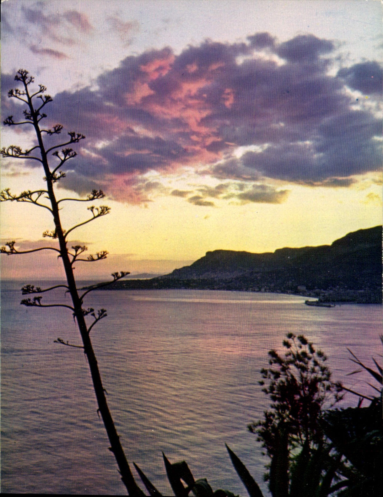 Coucher de soleil — Reflets de la Côte d'Azur — Édition Iris Mexichrome