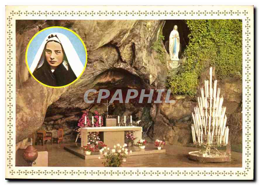 CPM Lourdes La Grotte Miraculeuse 