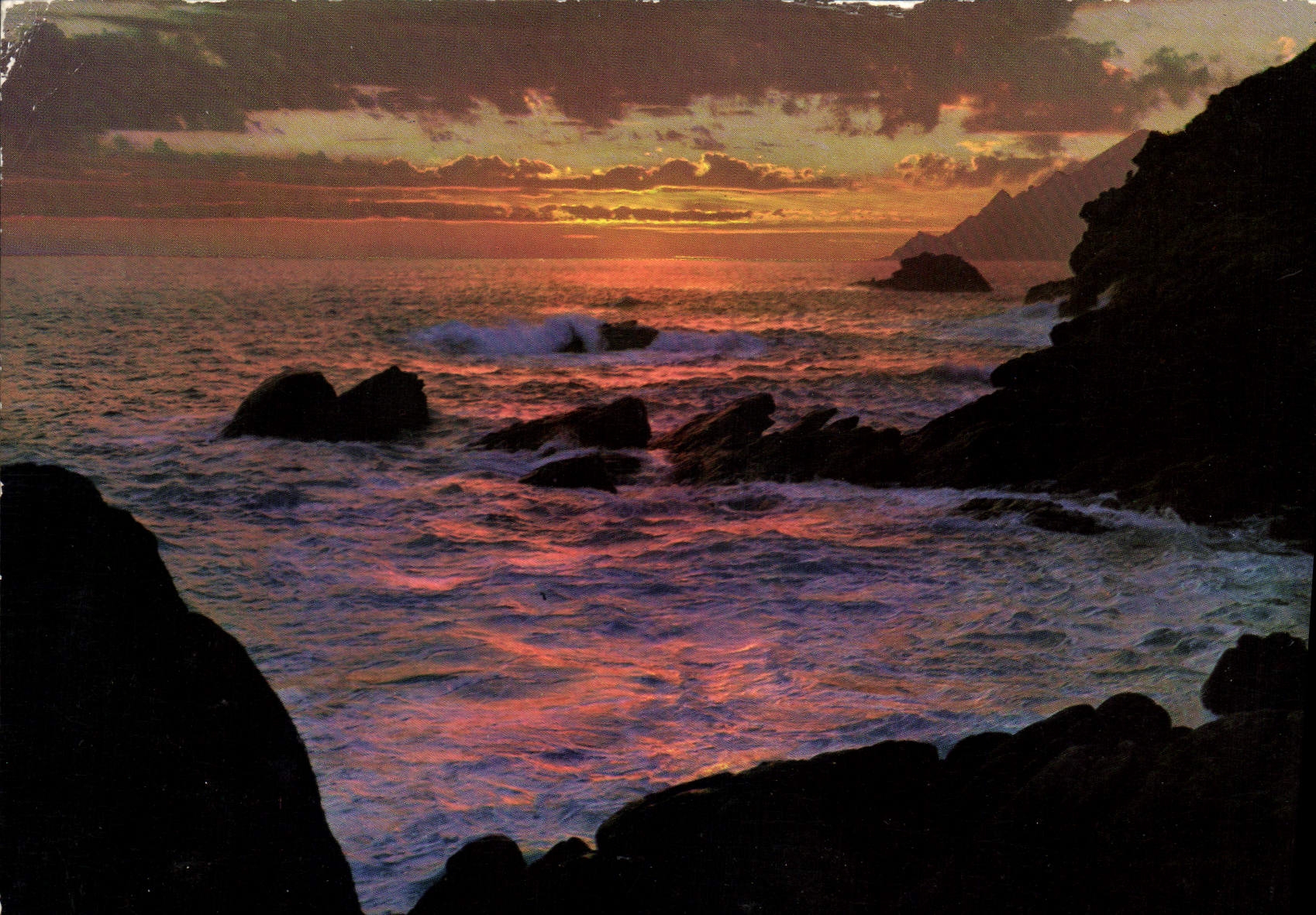 CPM La Mediterranee Coucher de Soleil 