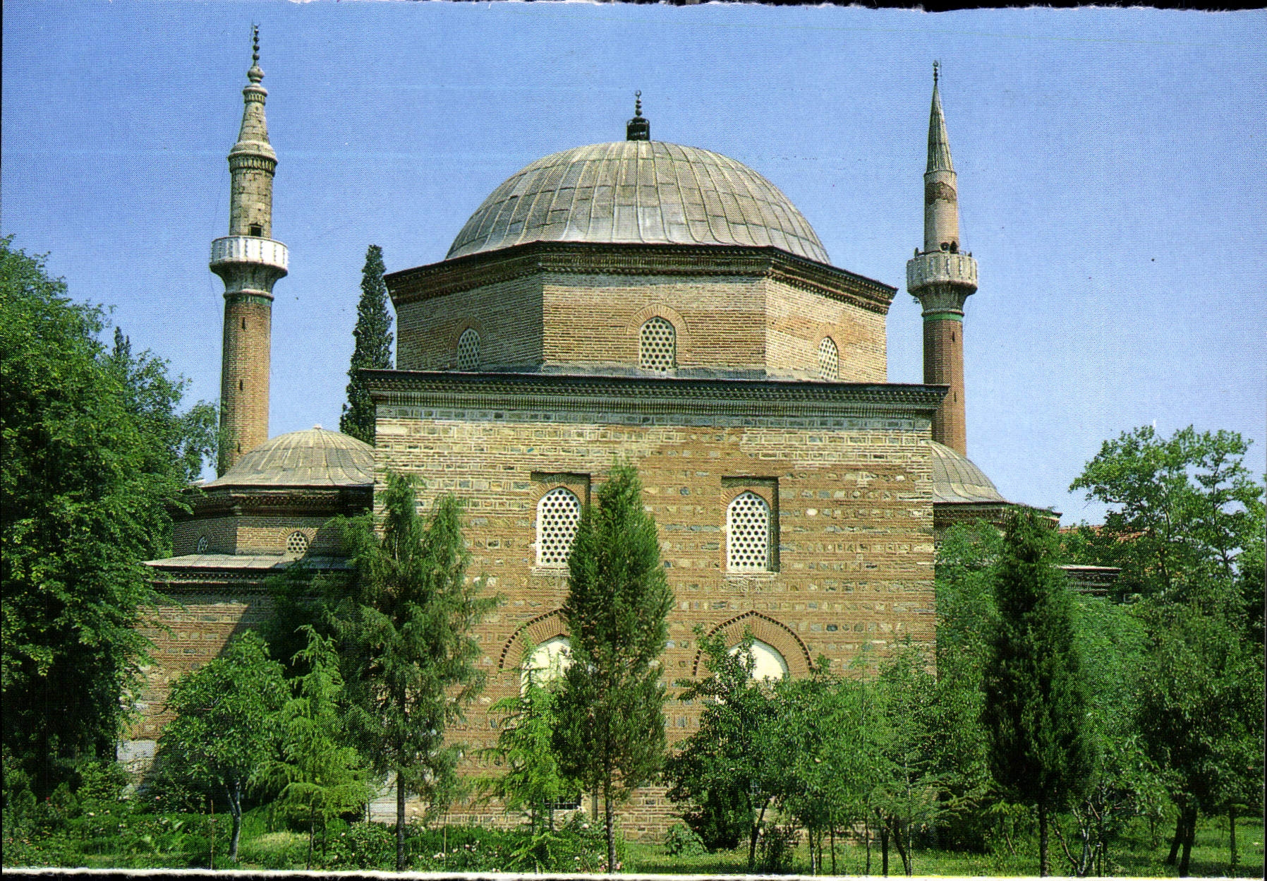 CPM Bursa Turkiye Muradiye Camii Helicoptere