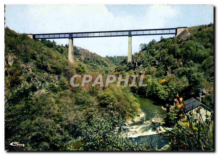 Viaduc de la Tardes — Die pittoreske Creuse — Combier Imprimeur Matériel