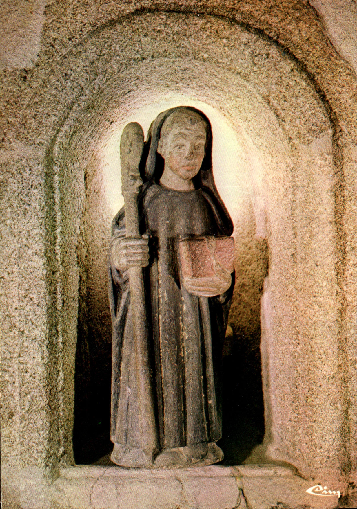 CPM Moutier d'Ahun Creuse Saint Benoit XIII s 