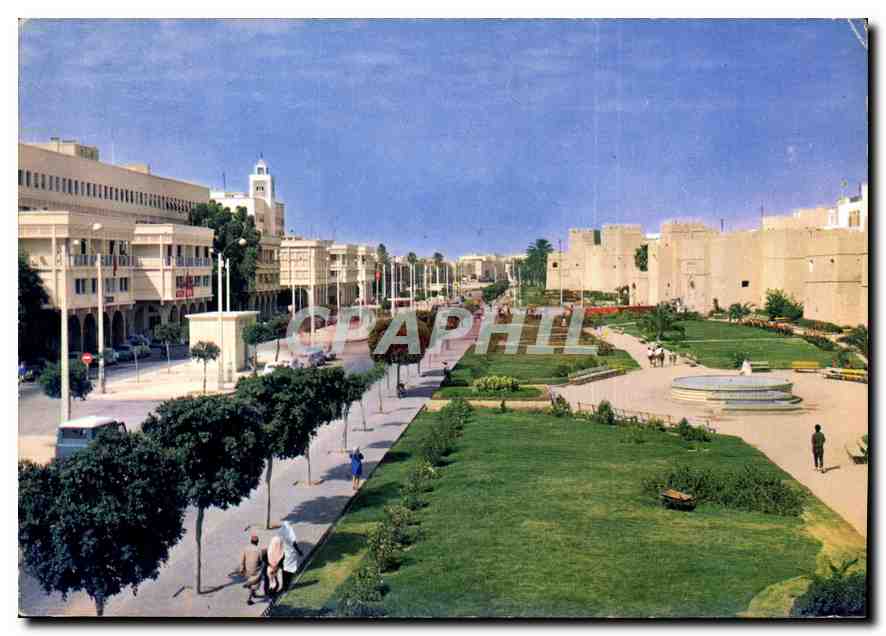 CPM Sfax le Boulevard exterieur 