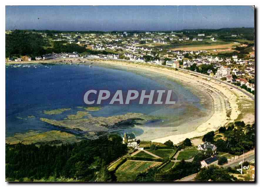 Erquy — Vue d'ensemble sur la grande plage — Éditions d'Art Jos. La Doaré
