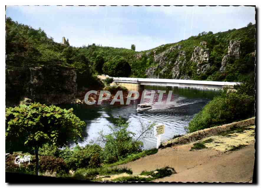 Le Pont de la Creuse et les ruines — Crozant (Creuse) — Éditions Gaby