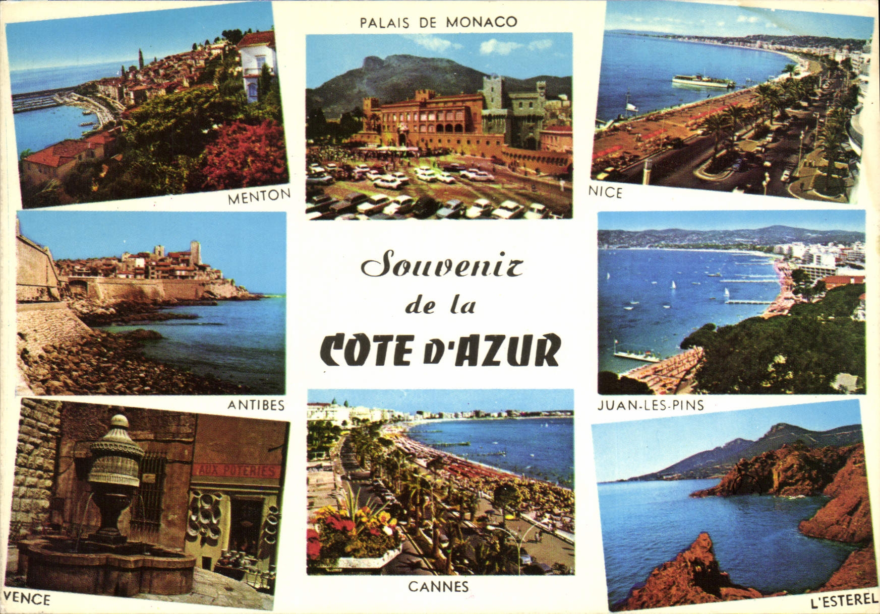 Côte d'Azur — Memories of Menton, Monaco, Nice, Antibes, Juan-les-Pins, Cannes, Vence, L'Estérel — Éditions d'Art Altarès