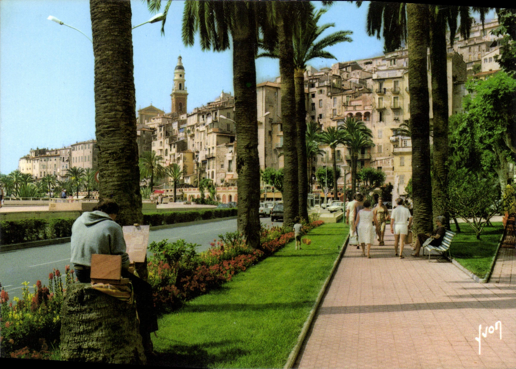 Menton — Square Victoria — Éditions d'art d'Yvon