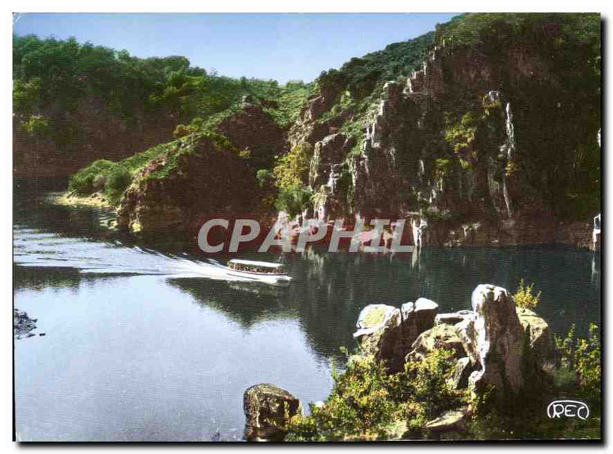 La Vedette contournant la Pointe de Crozant — La Creuse — éditeur REO n°147