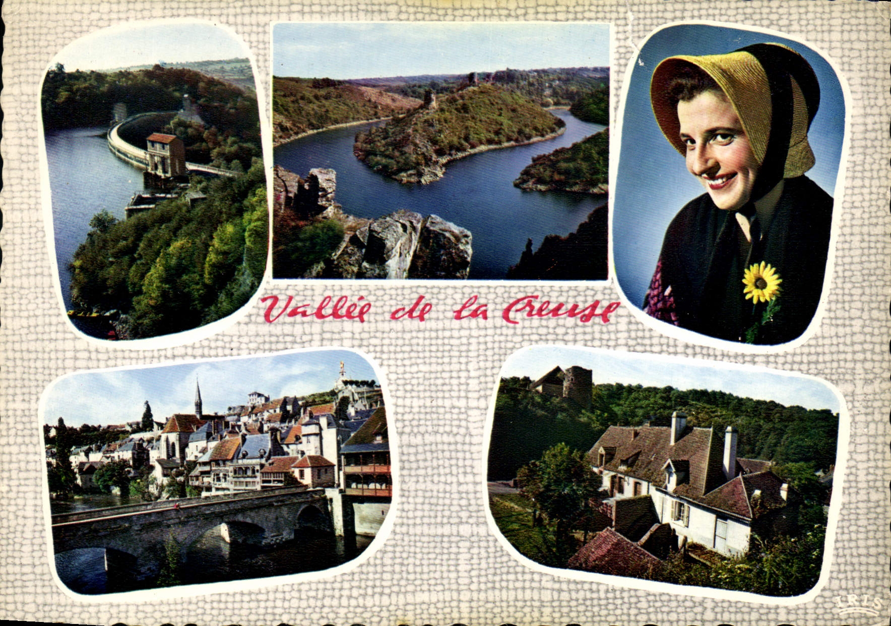 CPM Souvenir de la Vallee de la Creuse