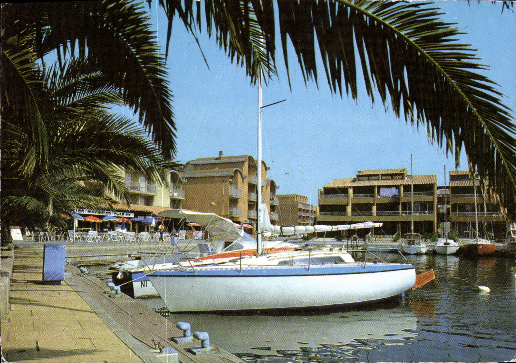 CPM Port Gruissan Quai des Palmiers 