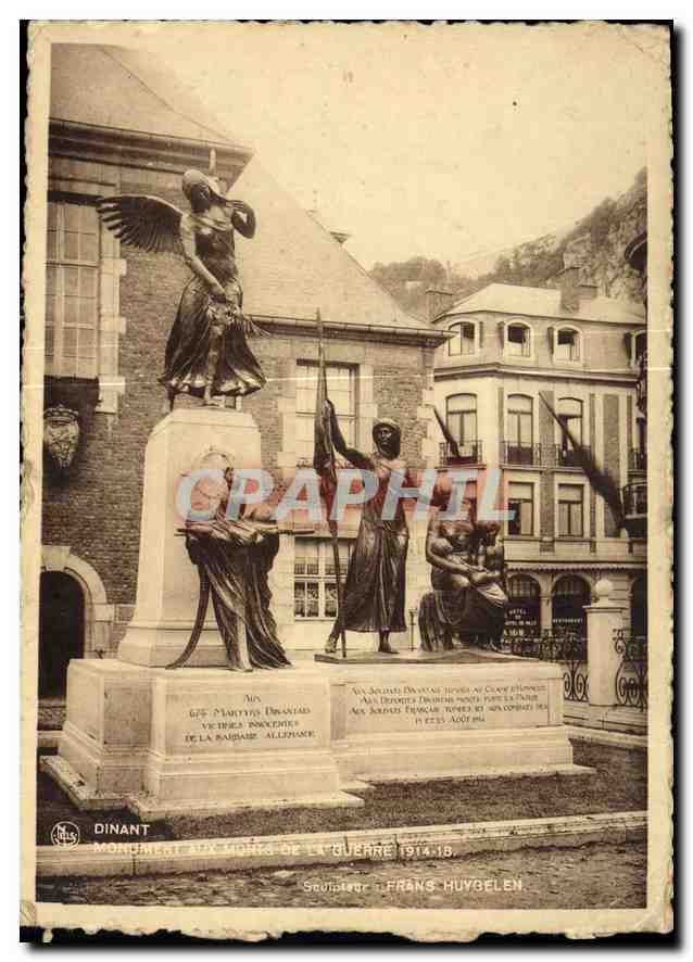 CPM Dinant Monument aux Morts de la Guerre 1914 18 