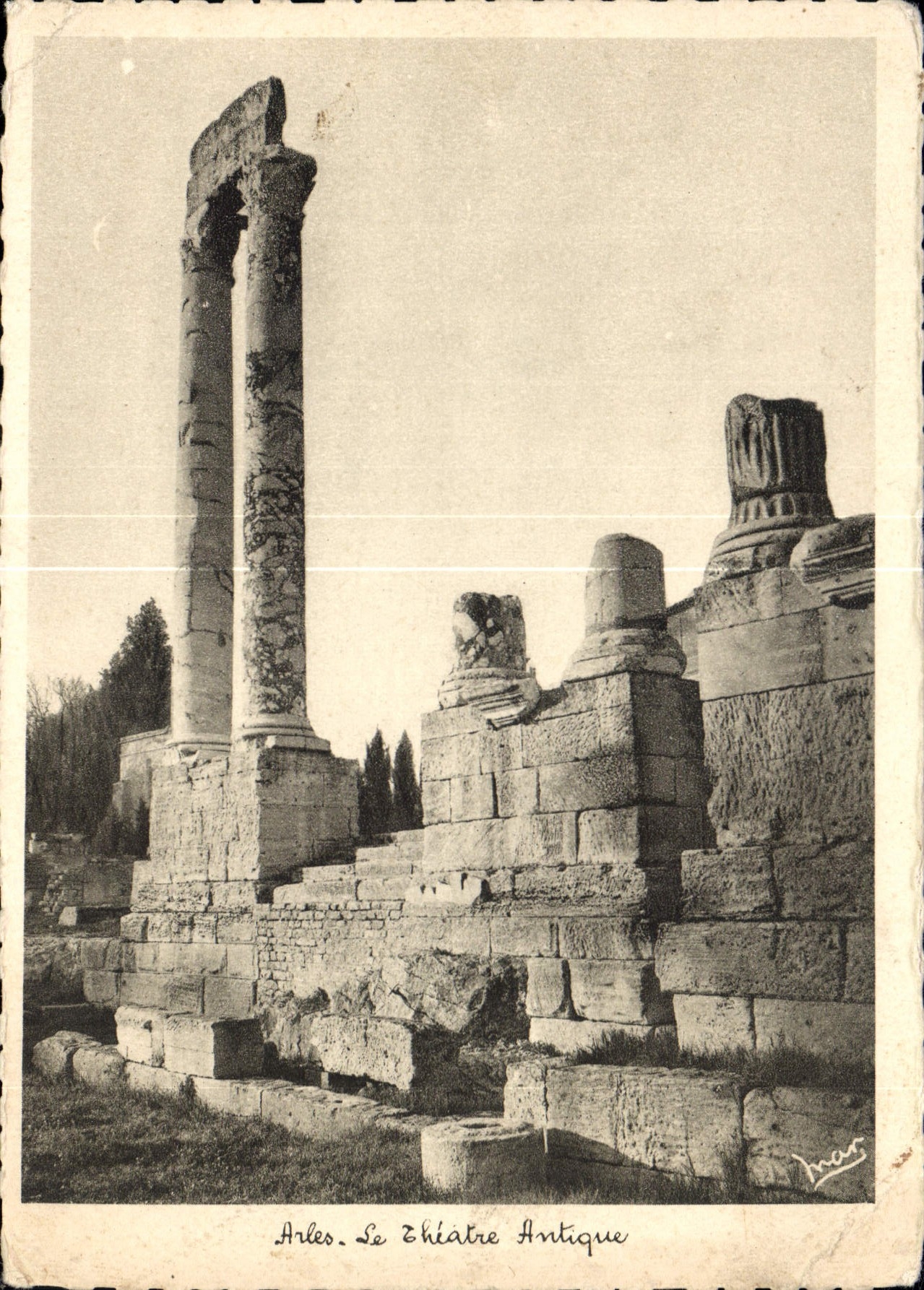 Arles. Le Théâtre Antique — Éditeur MAR, n° 962