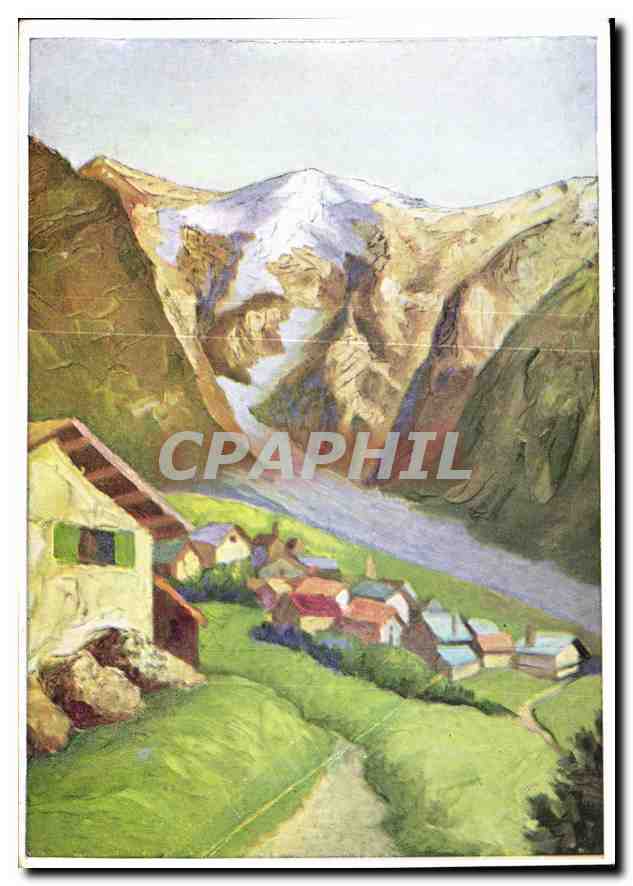 Village du Tour (Haute-Savoie) — Le Glacier — Imprimé en France