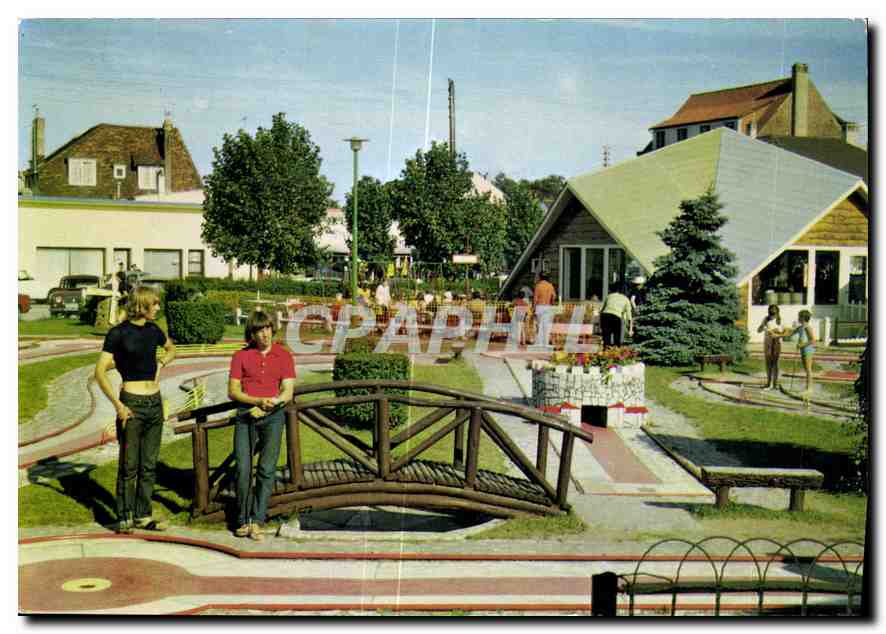 CPM Au Coeur de la Cote d'Opale Stella Plage P de C le Golf Miniature 