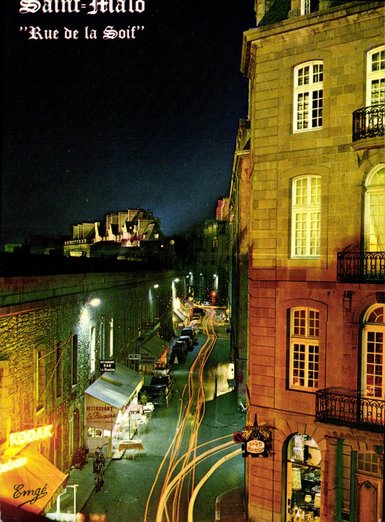 Saint-Malo — Rue de la Soif — Emgé