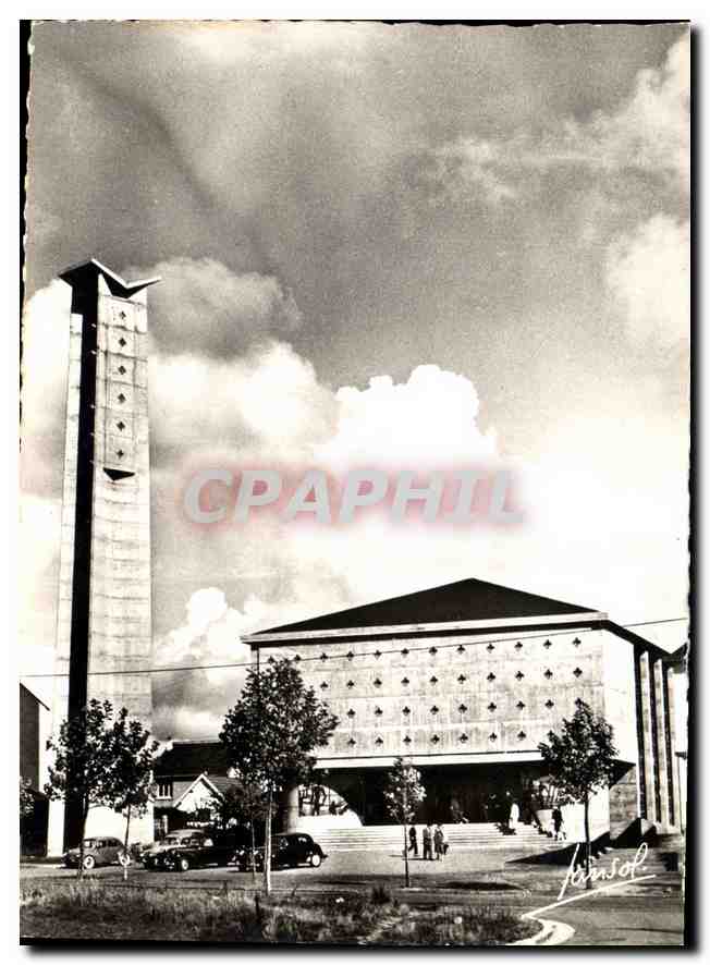 CPM Saint Nazaire Loire Atlantique l'Eglise Sainte Anne 