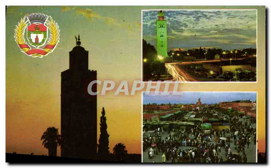 CPM Celebre place Djemaa el Fna 