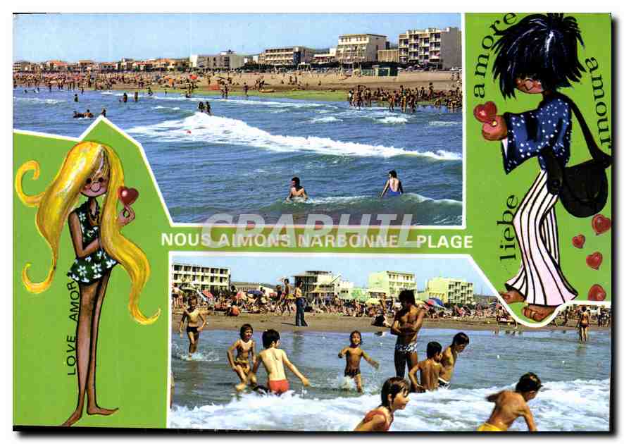CPM Littoral Languedocien Narbonne Plage 