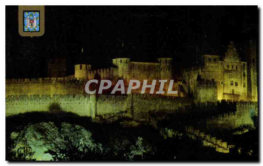 CPM Arts et Couleurs de l'Aude Carcassonne Cite Bimillenaire Vue generale 