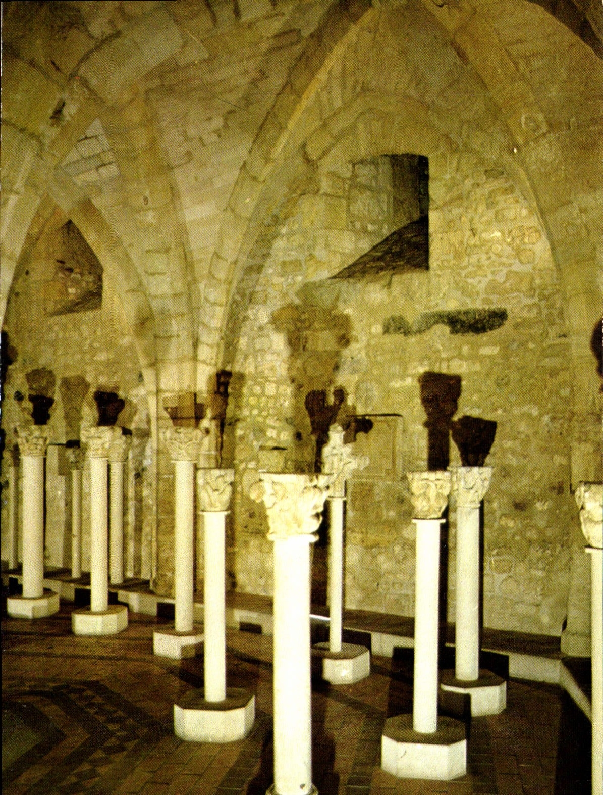 CPM Narbonne Salle des Sculptures Medievales Palais des Archeveques 
