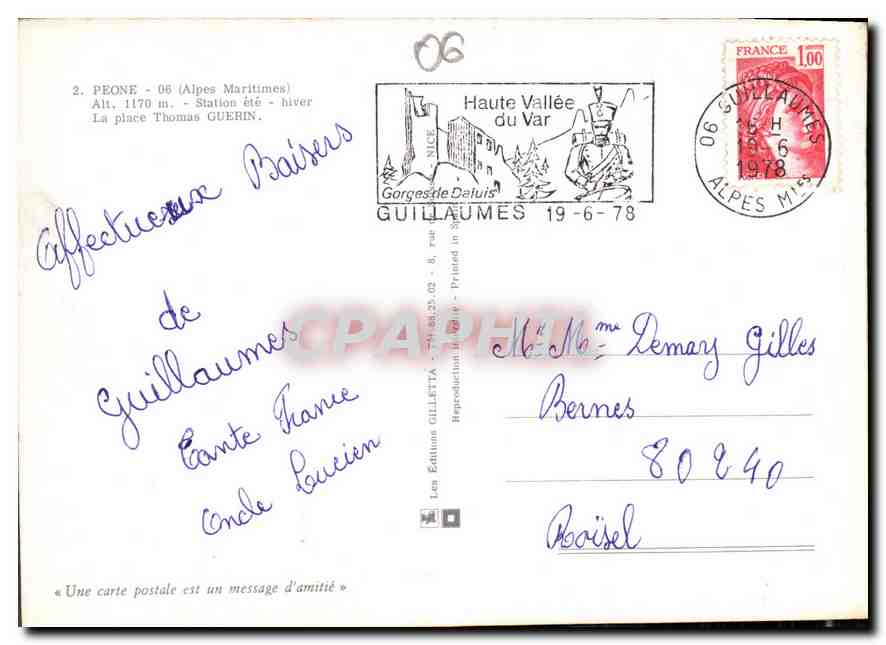 Guillaumes — Place Thomas Guérin — Les Éditions Gilletta — Reverso