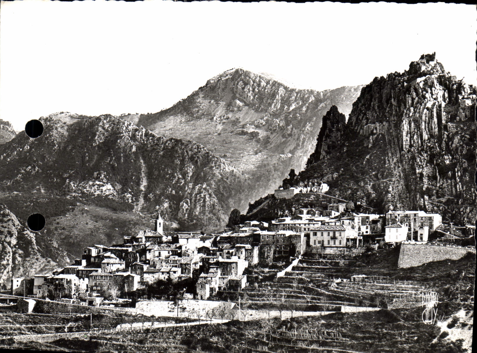 Sainte-Agnès (Alpes-Maritimes) — Village du littoral le plus haut d'Europe — Photo GUY