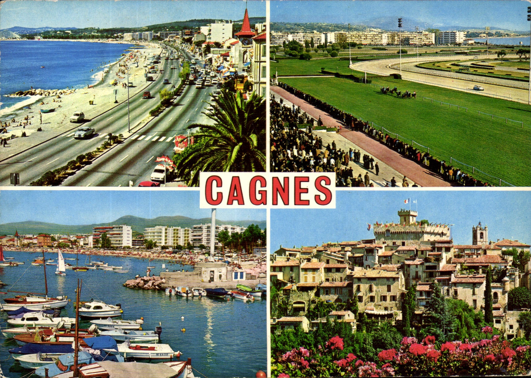 Cagnes-sur-Mer — vue panoramique — Les Editions Gilletta, n° 505