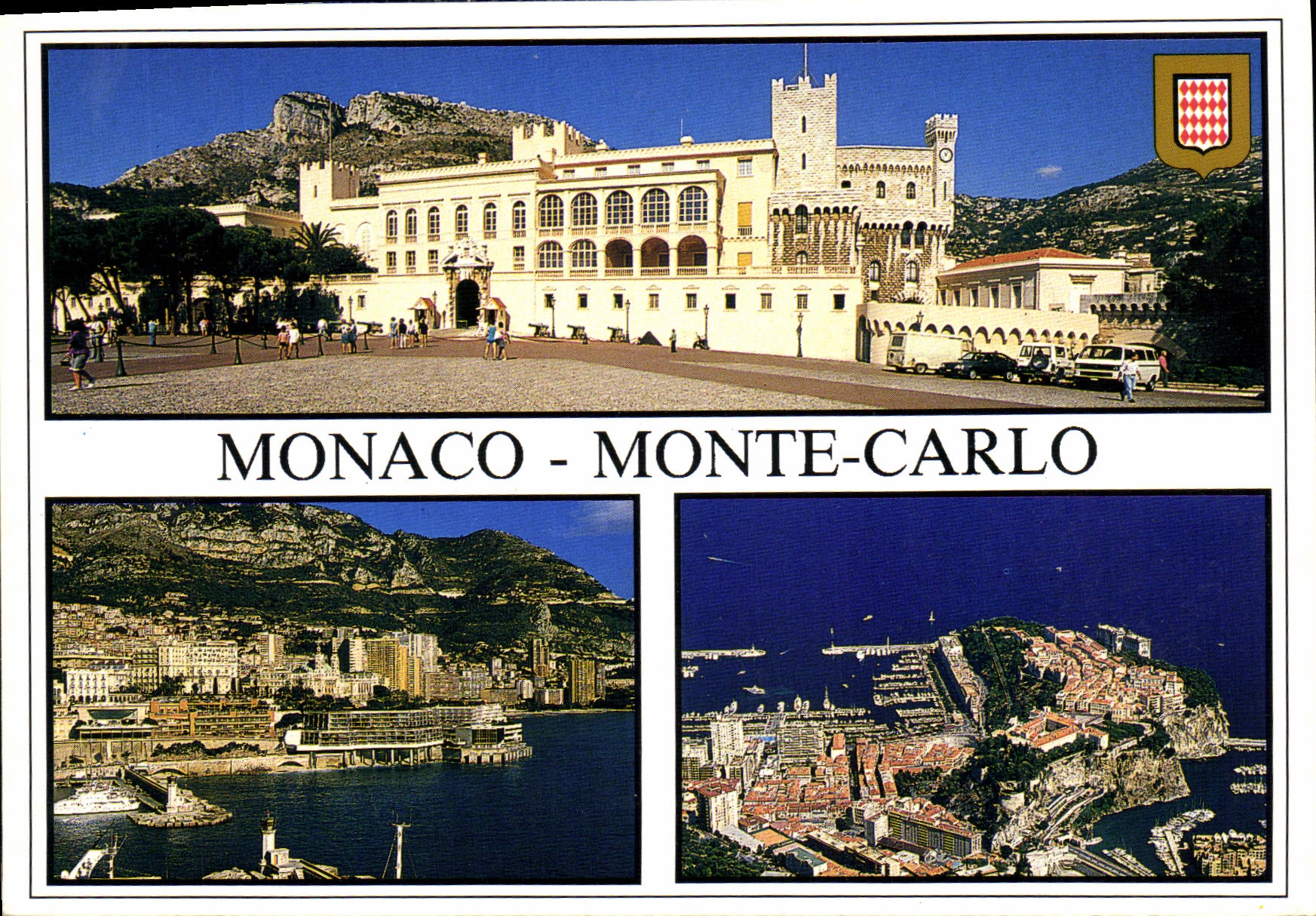 Monaco - Monte-Carlo — Château et vue panoramique — Éditions Molipor