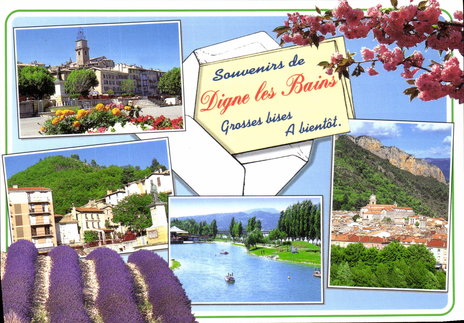 CPM Digne les Bains Alpes de Haute Provence 