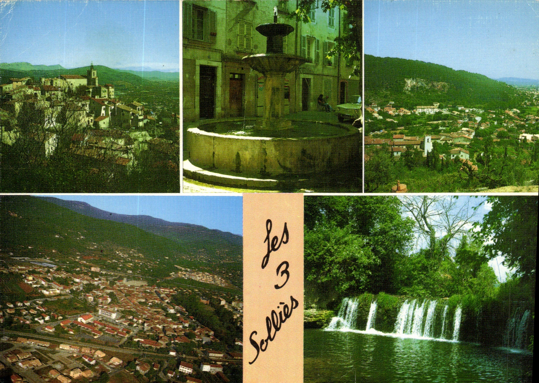 Les 3 Sollières — vue panoramique et sites — éditeur inconnu, n° de série 06