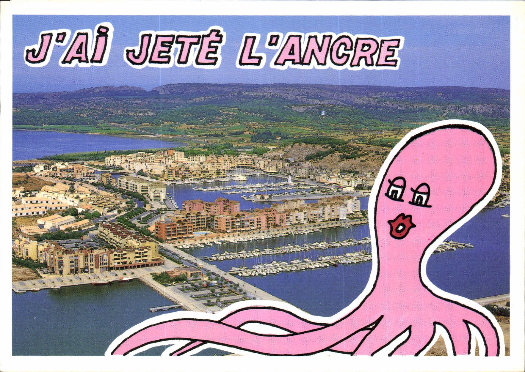 CPM A port Gruissan Vue generale de la station Pieuvre