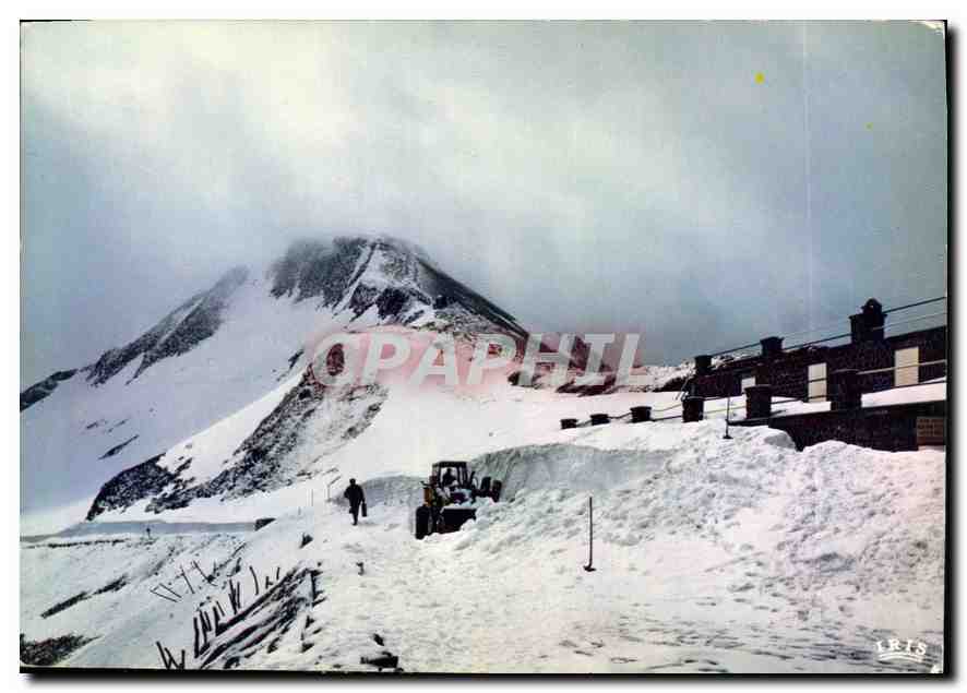 CPM Le Cantal Pittoredque Le Puy Mary Ouverture de la route du Pas de Peyrol 