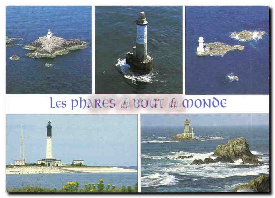 CPM Les Phares du bout du Monde Au targe de l'Ile de Sein et de la pointe du Raz 