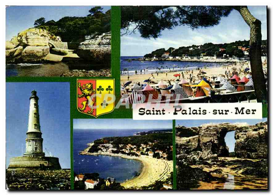 CPM Cote de Beaute Saint Palais sur Mer Charente Maritime 
