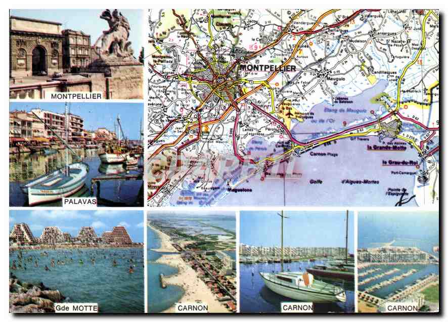 CPM Paysages du Languedoc Circuit Touristique de l'Herault 