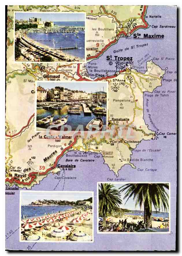 CPM Sainte Maxime Saint Tropez Calvaire La Croix Valmer 