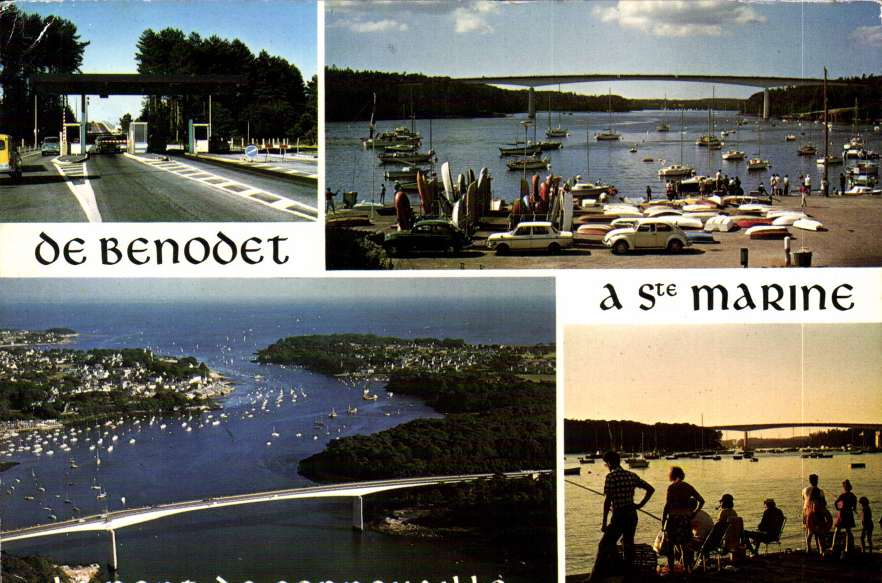De Benodet à Sainte-Marine — Pont de Cornouaille — Éditeur : Belles Editions de Bretagne