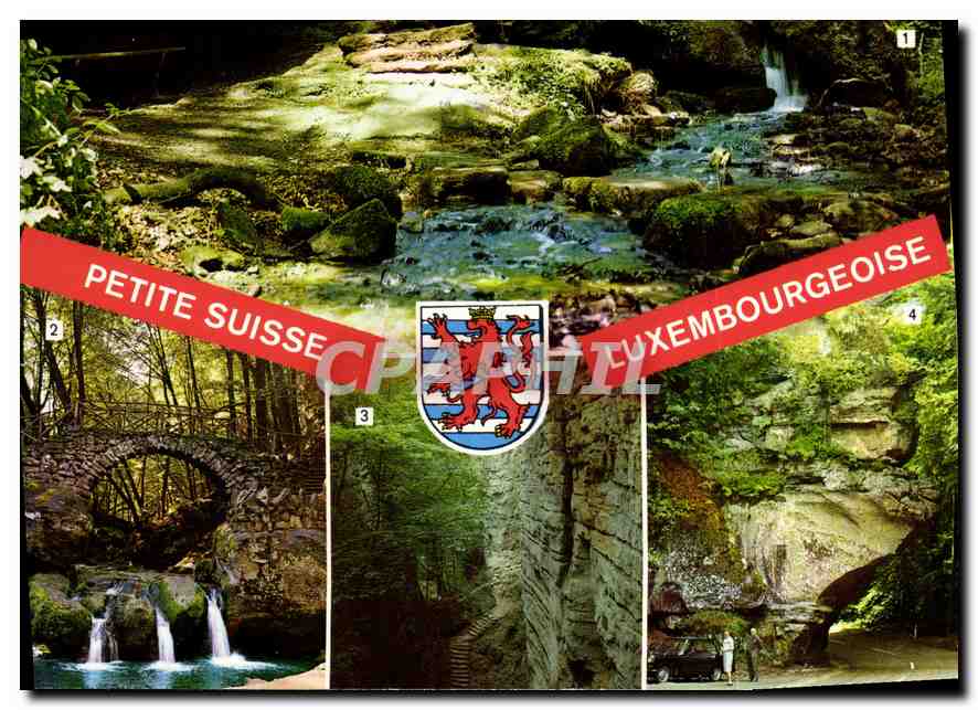 Petite Suisse luxembourgeoise — CPEPHIL — 4 scènes naturelles