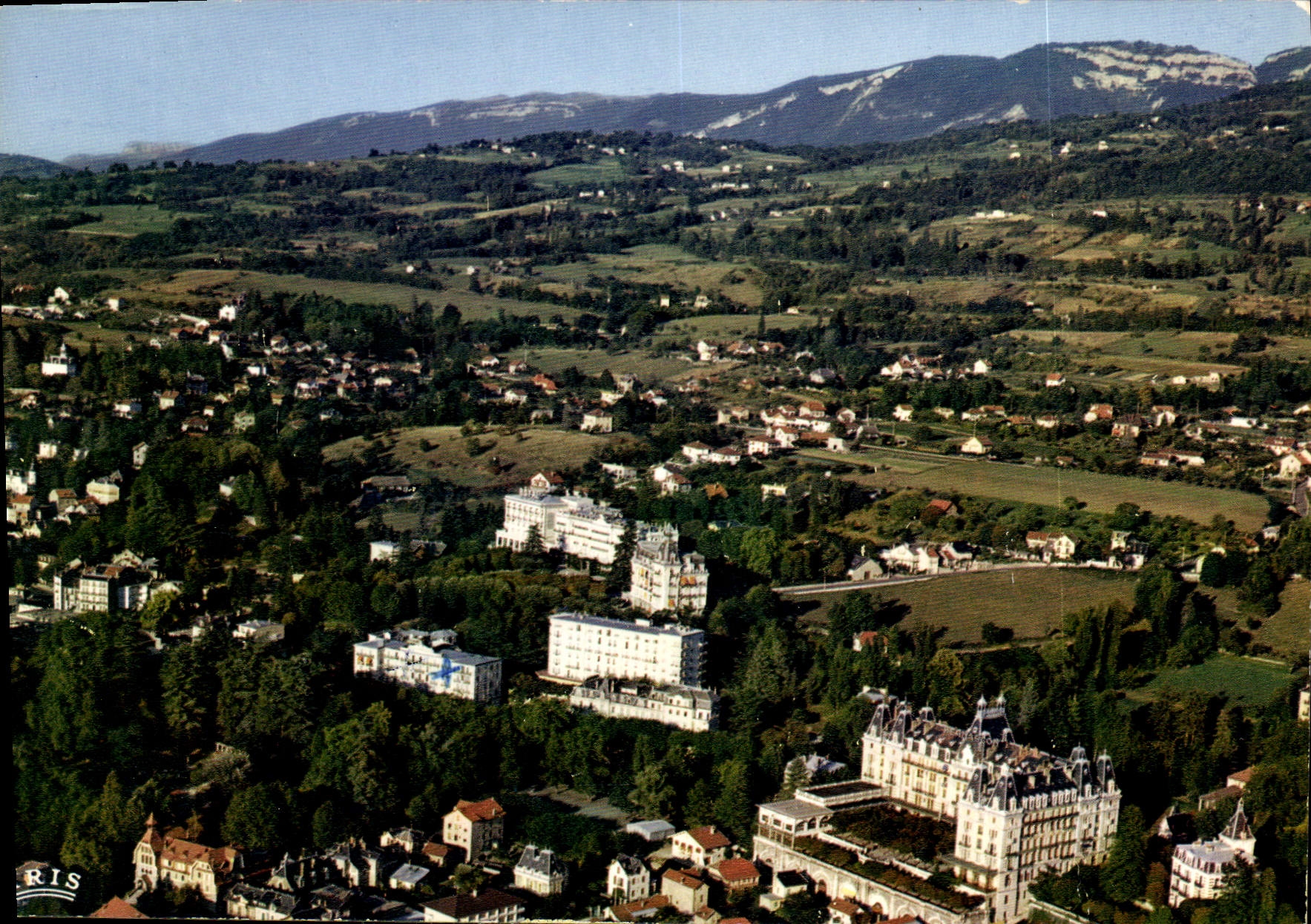 CPA Aix les Bains Les grandes residences Cue aerienne cliche Heuttier Rennes 