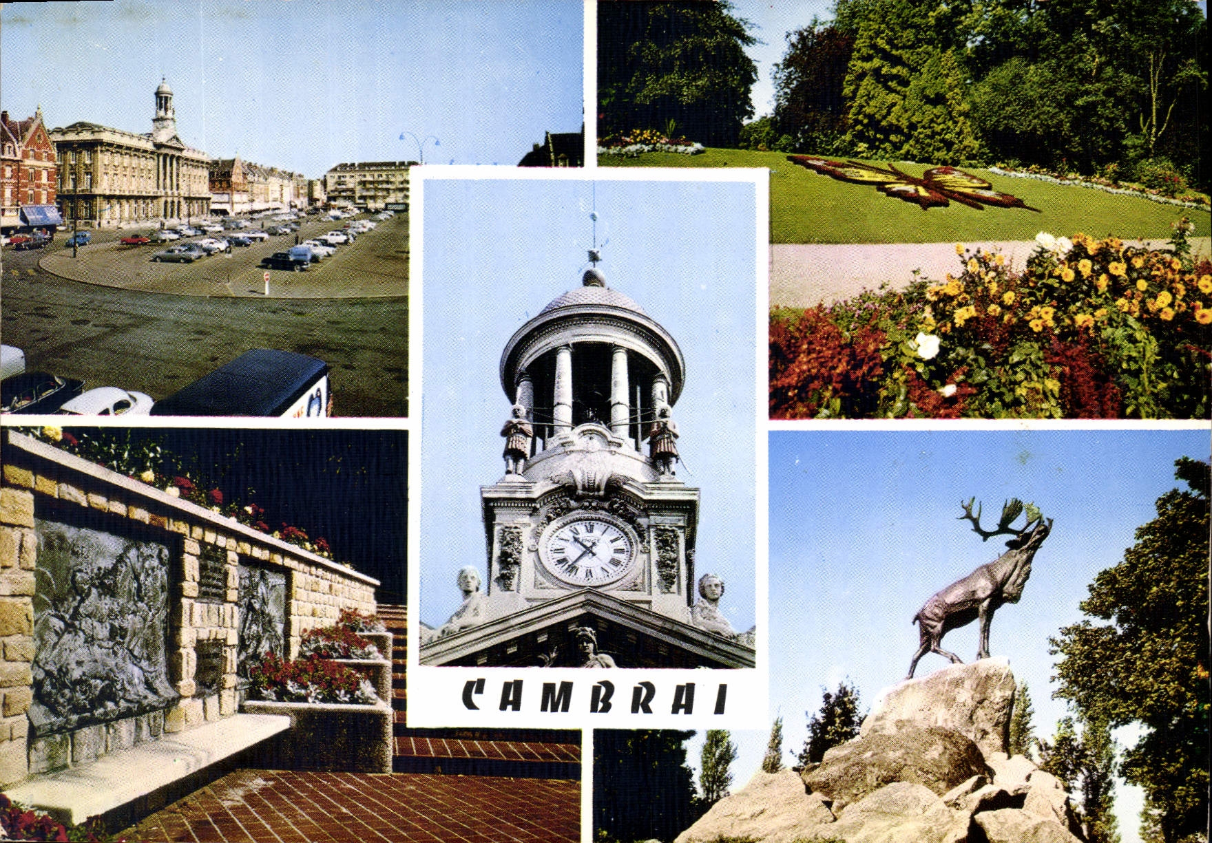 Cambrai — Collage of Iconic Sites — Éditions Hachette