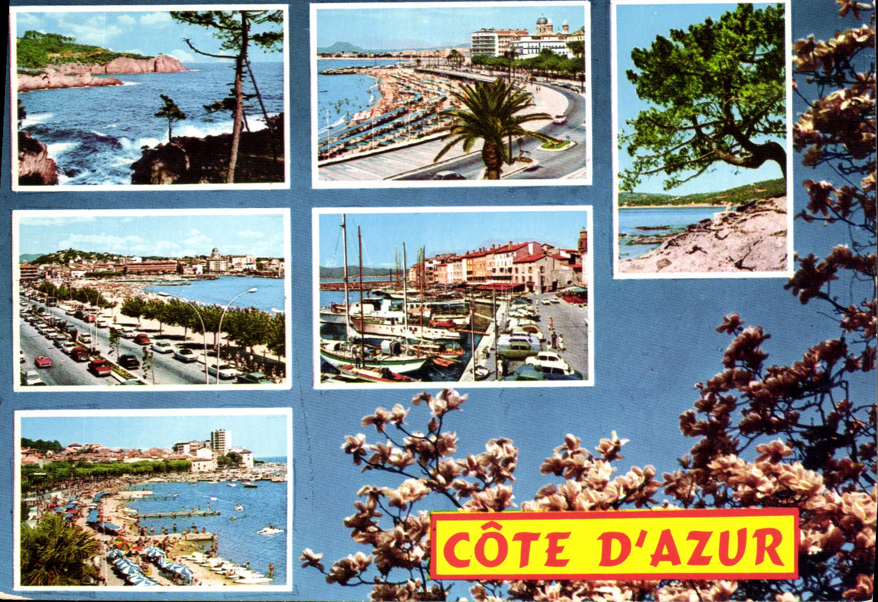 CPM Roches rouges de l'Esterel St Raphael les Issambres Frejus Plage St Tropez Sainte Maxime 