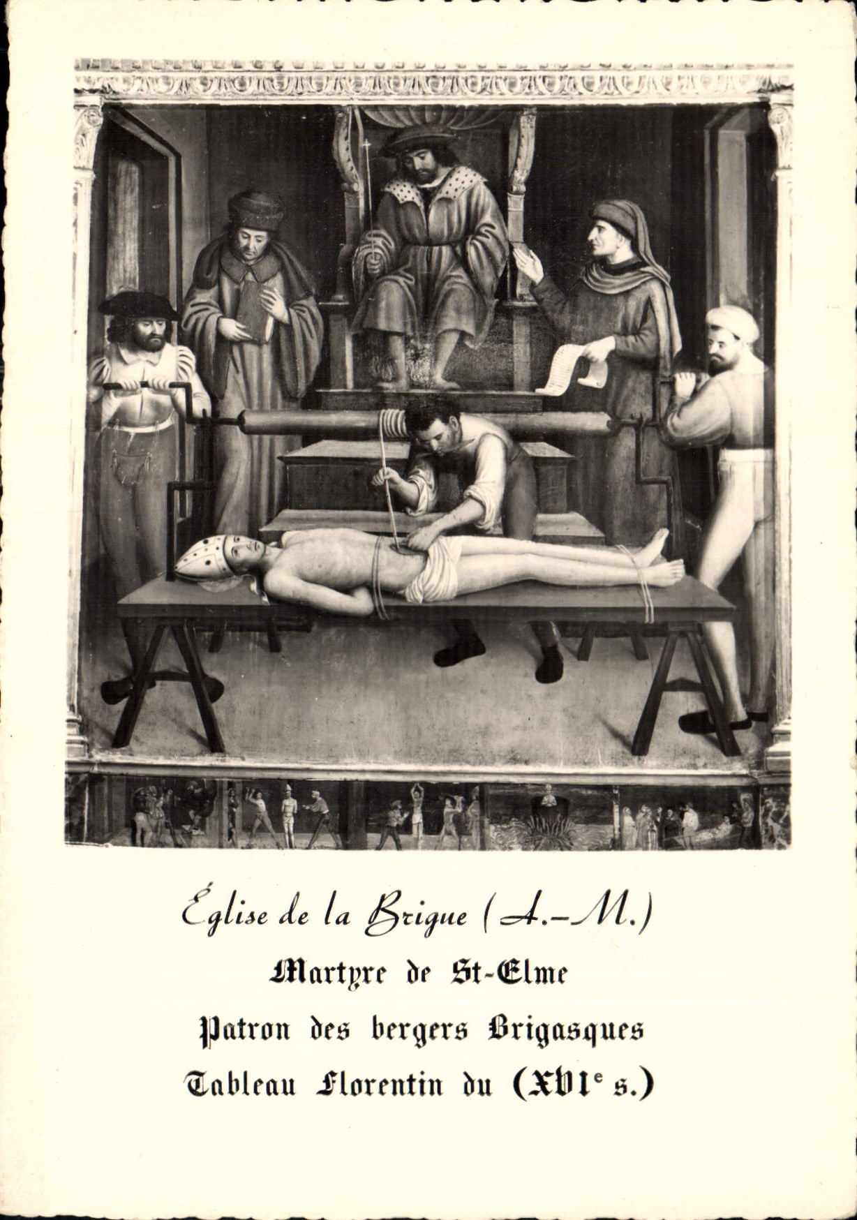 CPM Les Alpes Maritimes La Brigue Eglise St Martin 
