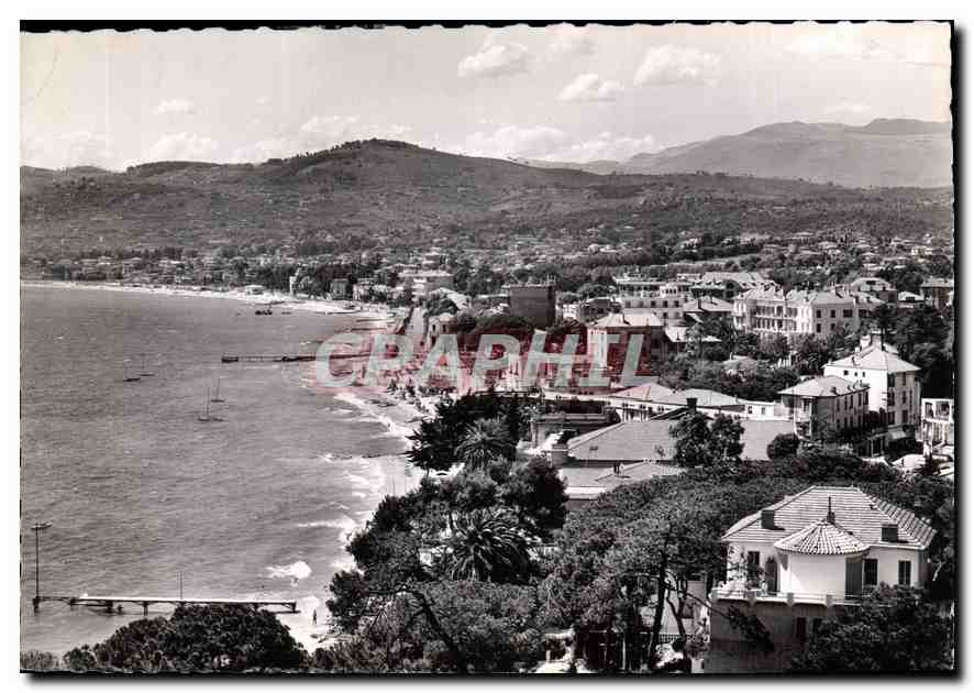 Juan-les-Pins — Vue générale — La ville et la plage — Édition Française